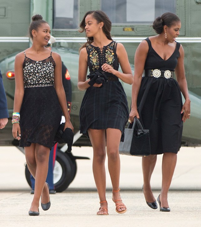 The Obama Women, The Graceful American Experience credit: AP Photo/Pablo Martinez Monsivais